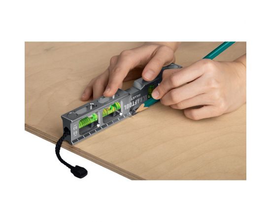 брусковый магнитный уровень KRAFTOOL Billet 8-в-1 20 см 34790 – изображение 8