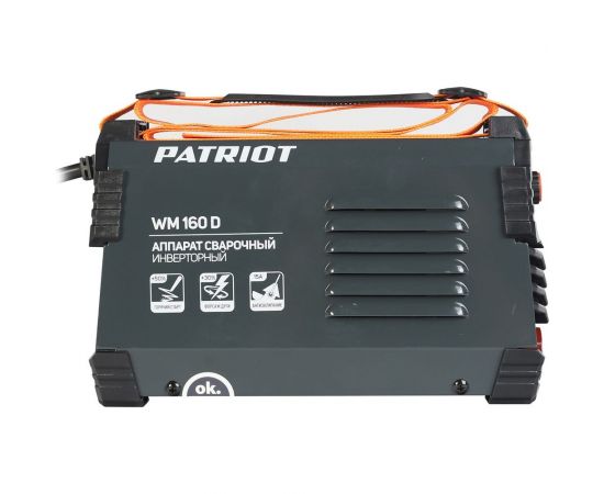 Сварочный инверторный аппарат PATRIOT WM160D 605302016 – изображение 8