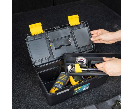 Ящик для инструментов DELI DL432413 330x160x125 мм 98475 – изображение 8