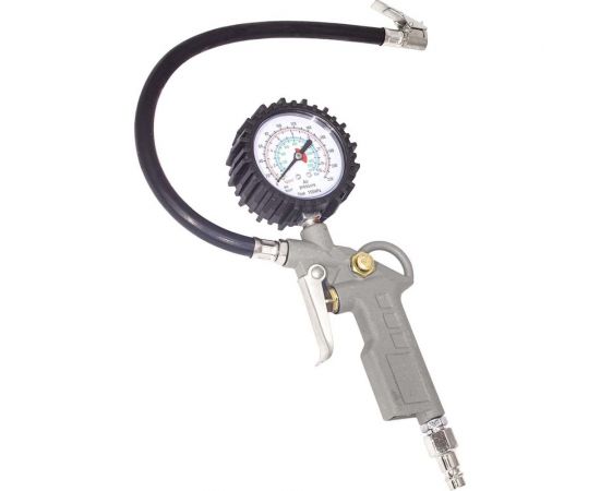 Пистолет для накачки шин с манометром PI TOOLS 7471 