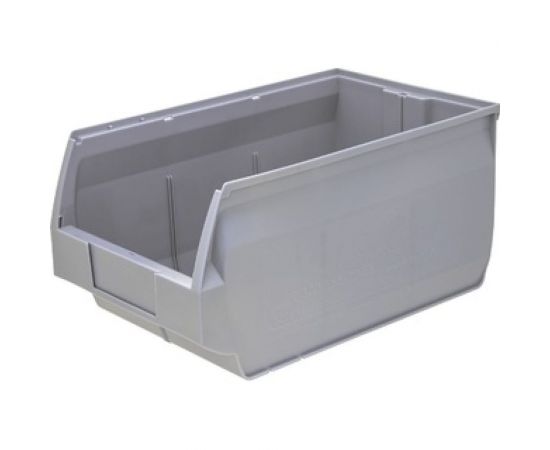 Ящик для склада Дигрус 400x230x200 мм, PP, серый Я-С.40.23.20-Сер/Д 