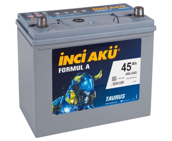 Аккумулятор INCI AKU Formul A 45R 400 A, 236x128x220 мм 462126 