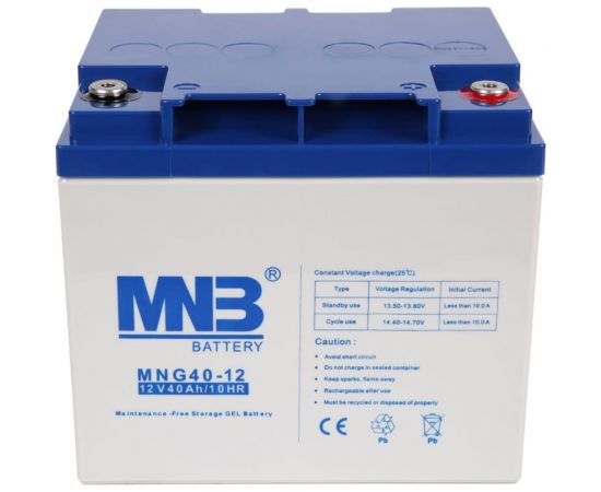 Батарея аккумуляторная АКБ MNG40-12 12В 40Ач MNB MNG40-12 