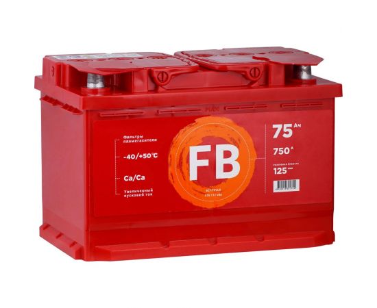 Аккумуляторная батарея 6 СТ FB 75 А/ч 0 LR 575112040 