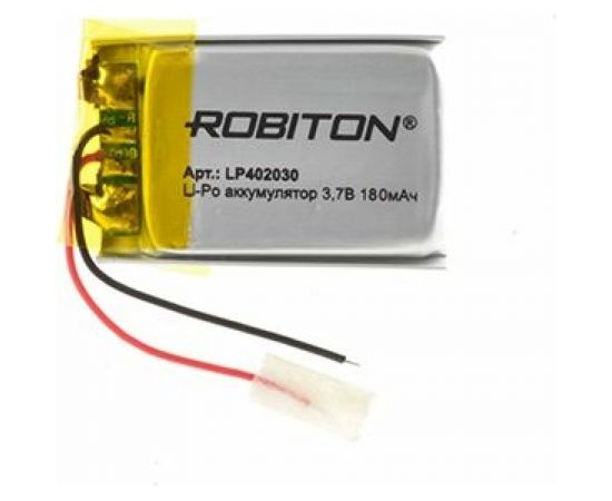 Аккумулятор ROBITON LP402030 3.7В 180мАч 14895 