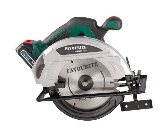 Циркулярная аккумуляторная пила FAVOURITE бесщеточный двигатель OBS 21 FCS 