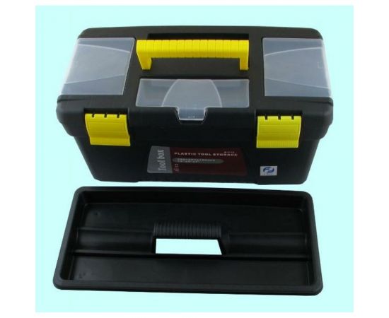 Инструментальный пластмассовый ящик CNIC 356x180x153мм 14" G714 55004 