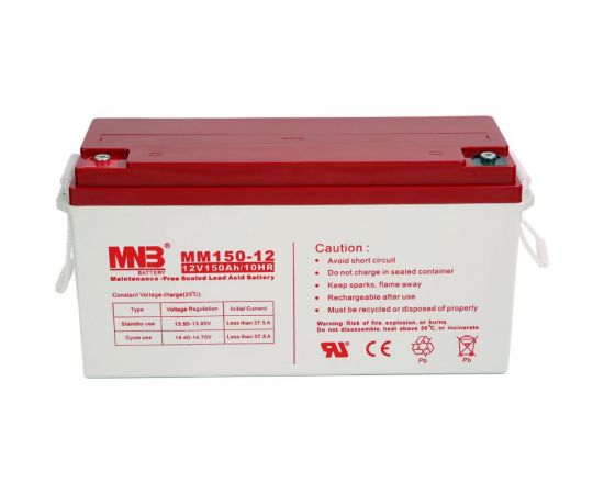 Батарея аккумуляторная АКБ MM150-12 12В 150Ач MNB MM150-12 – изображение 2
