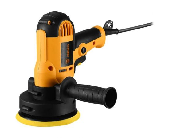 Полировальная сетевая шлифмашина DEKO DKP1000, 125 мм, 1000 Вт, аксессуаров 5 шт 063-4293 – изображение 2
