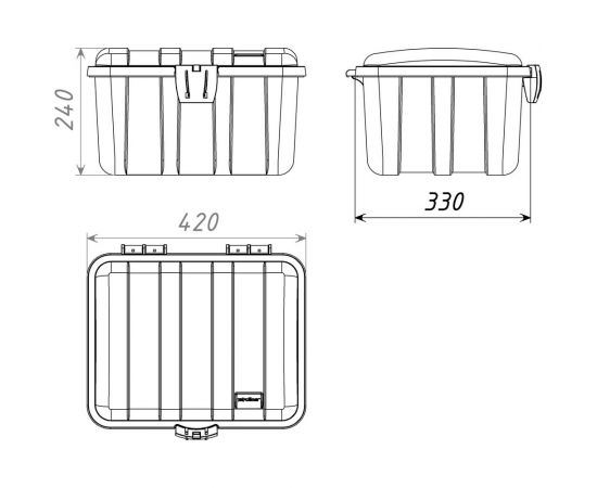 Универсальный ящик для песка Татполимер 53261 – изображение 2