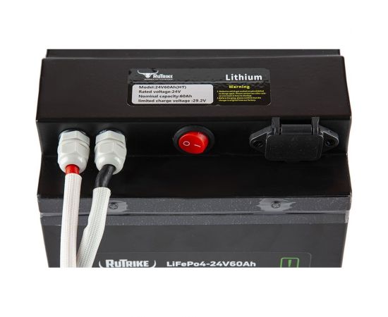 Тяговый аккумулятор Rutrike LiFePO4 24V60Ah 80A 023997 – изображение 2