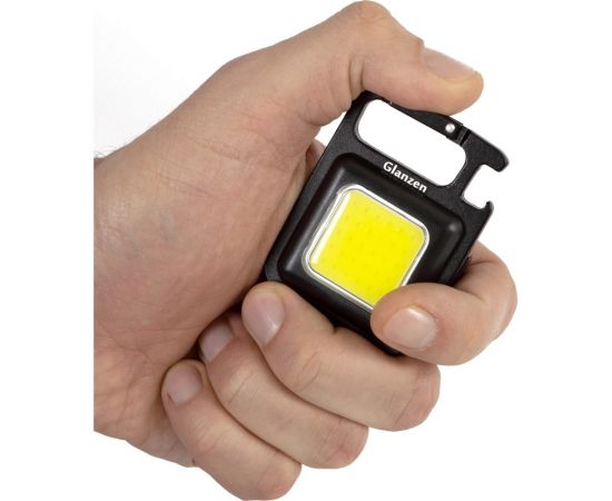 Светодиодный аккумуляторный USB фонарь GLANZEN c карабином UFL-0500-06 КА-00008649 – изображение 3