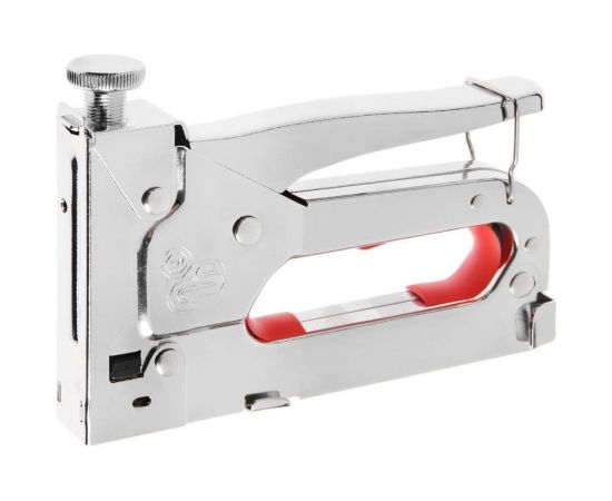 Степлер ТУНДРА мебельный регулируемый, металлический корпус, тип скоб 53, 4 - 14 мм 1550269 – изображение 3