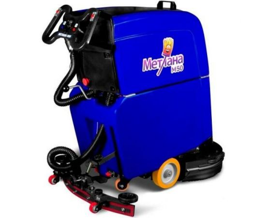Поломоечная машина Метлана аккумуляторная М50ВТ с приводом на колеса в комплекте с АКБ и ЗУ 0108 – изображение 3