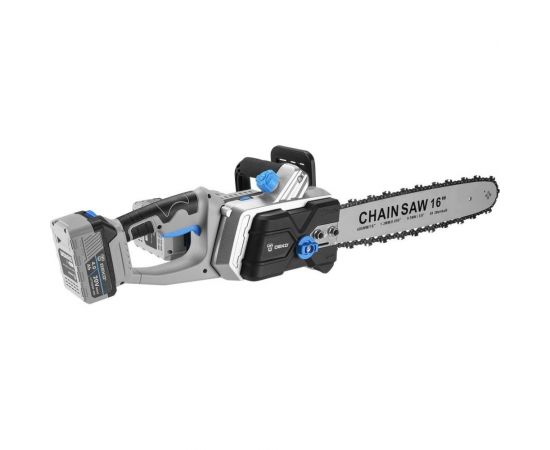 Цепная аккумуляторная пила DEKO dkchs 40 pro в кейсе, 2x20 в, 2x4.0 ач, 2 зарядных устройства 3638 063-4357 – изображение 3