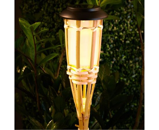 Светодиодный светильник Lamper Бамбук LED встроенная солнечная панель, аккумулятор 602-1006 – изображение 4