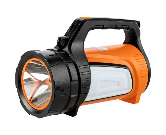 Светодиодный аккумуляторный фонарь TDM ""Прожектор 10"", 10 Вт LED+12 SMD+12 SMD, 350 лм, 3,7 В 2,4 Ач, USB, SQ0350-0003 – изображение 4