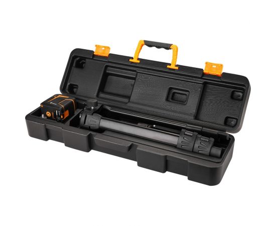 Лазерный самовыравнивающийся уровень DEKO DKLL11 PREMIUM в кейсе со штативом 1 м 065-0271-2 – изображение 4