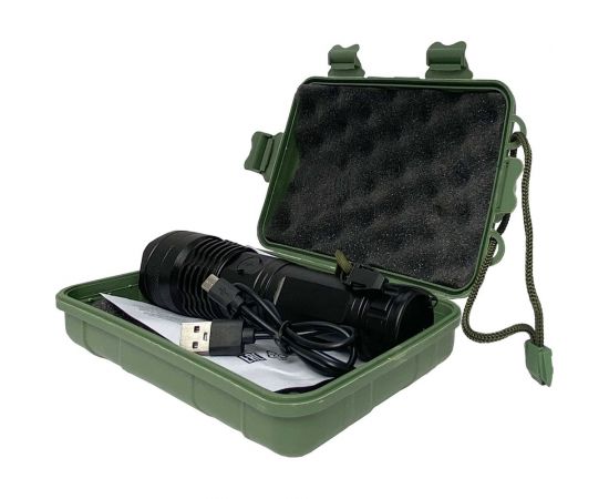 Светодиодный ручной аккумуляторный USB фонарь GLANZEN UFL-1700-X80P50 КА-00008346 – изображение 5