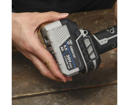 Аккумулятор тип BL1860B Li-ion, 20В, 5.5А*ч DEKO 063-4358 – изображение 5