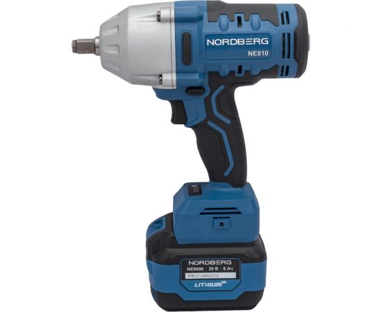 Аккумуляторный гайковерт NORDBERG NE810K – изображение 5