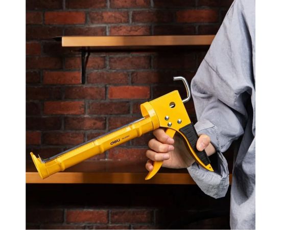 Пистолет для герметика DELI DL2350 98424 – изображение 5