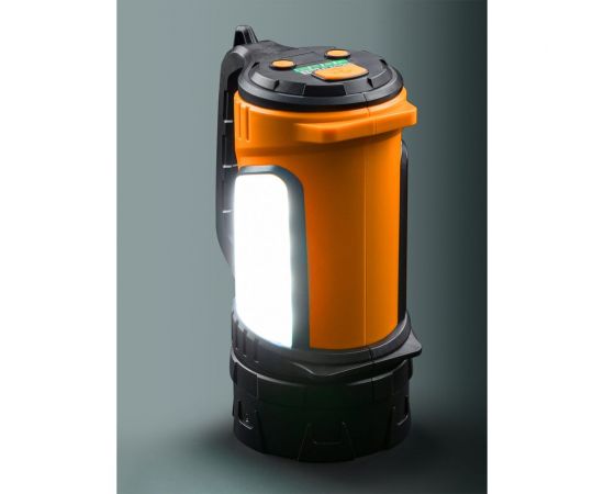 Светодиодный аккумуляторный фонарь TDM ""Прожектор 10"", 10 Вт LED+12 SMD+12 SMD, 350 лм, 3,7 В 2,4 Ач, USB, SQ0350-0003 – изображение 6