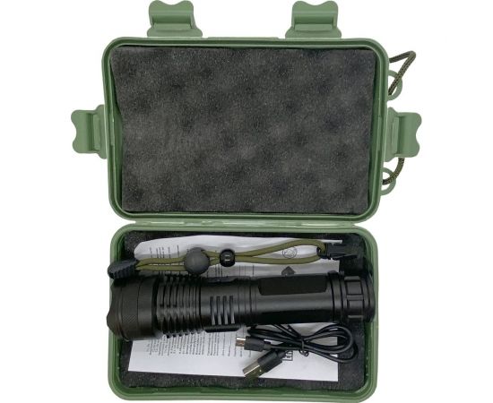 Светодиодный ручной аккумуляторный USB фонарь GLANZEN UFL-1700-X80P50 КА-00008346 – изображение 6