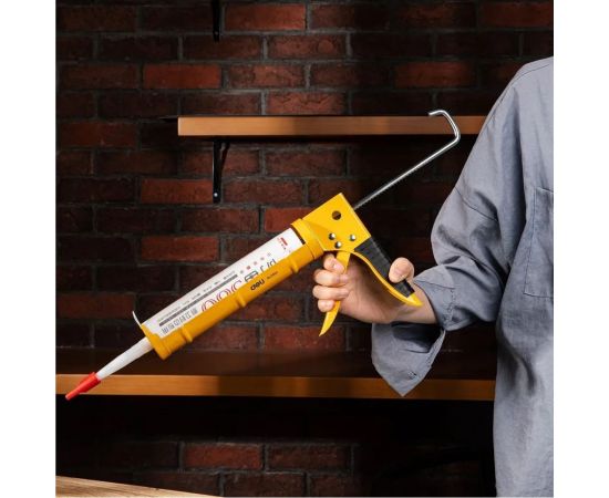 Пистолет для герметика DELI DL2350 98424 – изображение 6