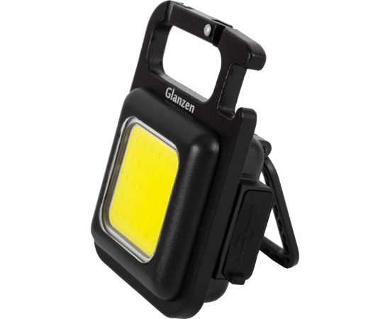 Светодиодный аккумуляторный USB фонарь GLANZEN c карабином UFL-0500-06 КА-00008649 – изображение 6