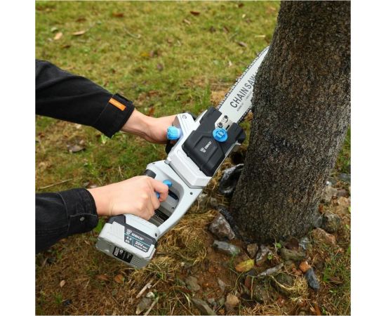 Цепная аккумуляторная пила DEKO dkchs 40 pro в кейсе, 2x20 в, 2x4.0 ач, 2 зарядных устройства 3638 063-4357 – изображение 7