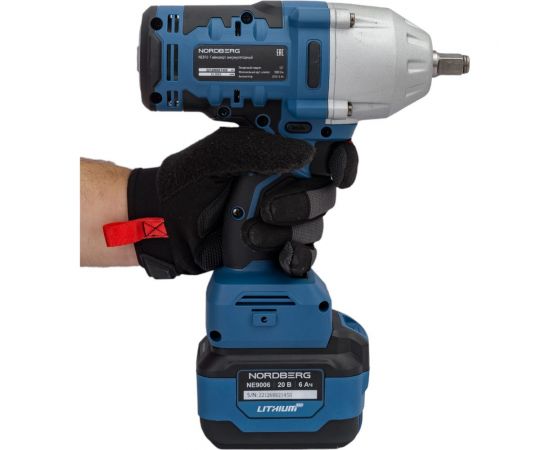 Аккумуляторный гайковерт NORDBERG NE810K – изображение 7