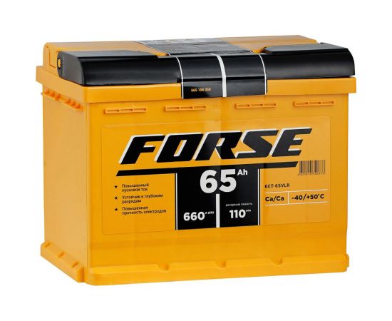 Аккумуляторная батарея FORSE 6ст-65 VLR 0 565108050 