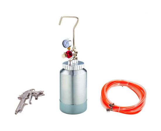 Профессиональный красконагнетательный бак AktiSpray в комплекте с краскопультом AvS-2L 