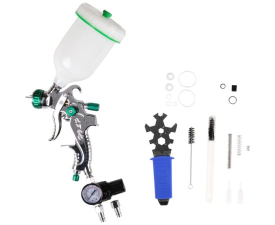 Краскопульт NORDBERG HVLP с верхним баком, сопло 1.7 мм NP7117 