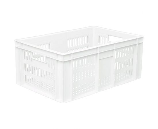 Морозостойкий ящик с перфорацией Тара.ру п/э 600x400x250, цвет натуральный 19154 