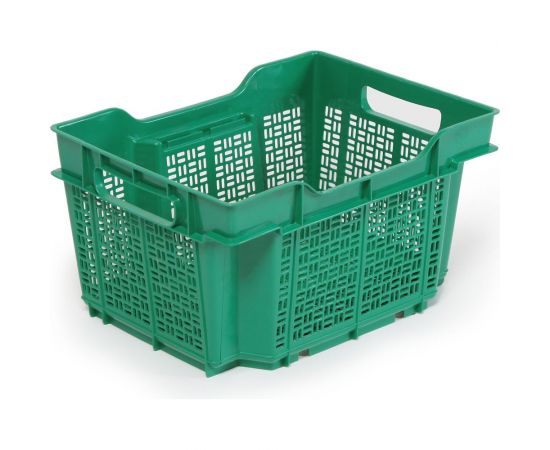 Полимерный ящик ТУБА-ДУБА 400x300x220 зеленый Я 102 зеленый 