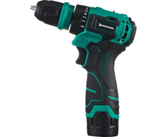 Бесщеточный аккумуляторный шуруповерт Rokodil Twist 2 Air 12 в, 36 нм, 2 ач, 1400 об/мин (1 АКБ) 1047196 