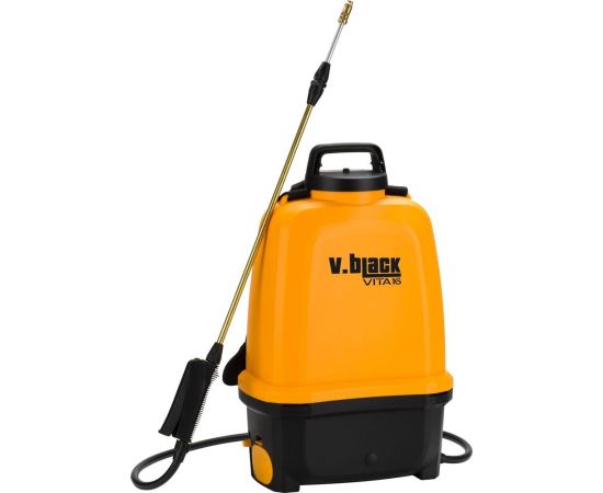 Профессиональный аккумуляторный ранцевый опрыскиватель Volpi originale v.black vita 16 23VBE16 