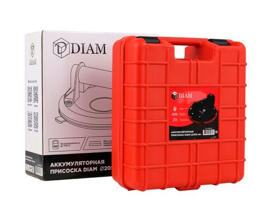 Аккумуляторная присоска с манометром Diam 205 мм 600142 – изображение 11