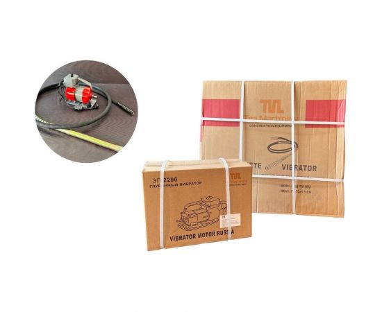 Глубинный вибратор Промышленник ЭП220, вал 4,5м, булава 28мм ГВ224528 – изображение 13