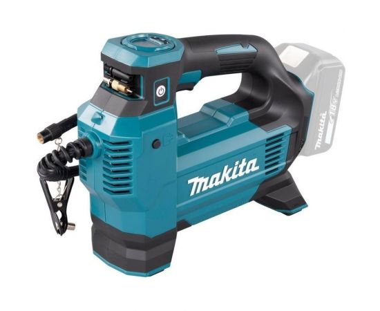 Автомобильный аккумуляторный насос Makita LXT 18В, 11.1 бар, 3 скорости, 22/11/7 л/мин, XPT, 4 насадки, без аккум. и з/у DMP181Z – изображение 2