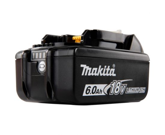 Аккумулятор BL1860B 6 Ач, индикатор заряда для LXT 18В Makita 632F69-8 – изображение 2
