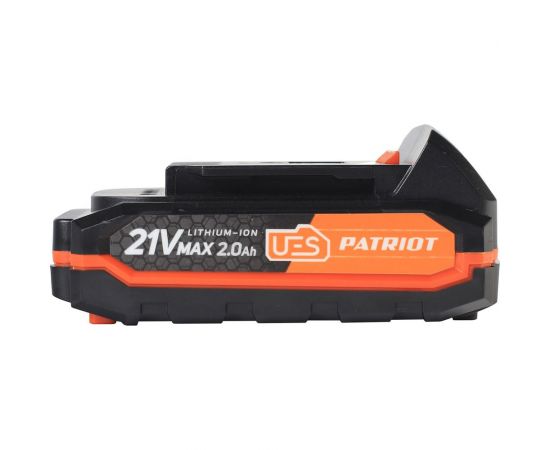 Батарея аккумуляторная PB BR 21V(Max) Li-ion UES 2.0 Ah, тонкая зарядка Patriot 180301122 – изображение 2