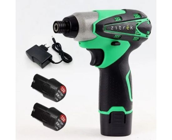 Аккумуляторный гайковерт Zitrek ZKIS12 12 B, Li-Ion акк. 2x2.0 Ач, кейс 063-4402 – изображение 2