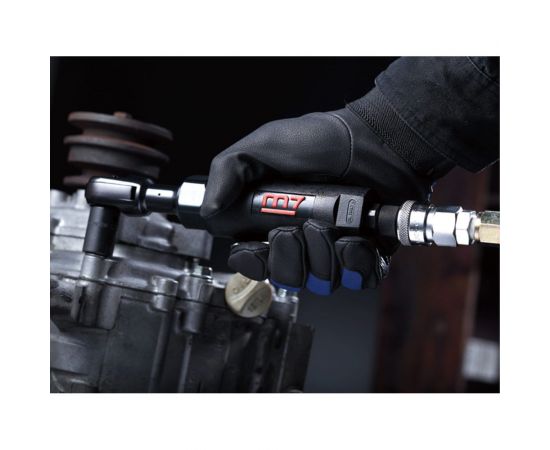 Укороченная пневматическая трещотка с кнопкой MIGHTY SEVEN NE-451R – изображение 2