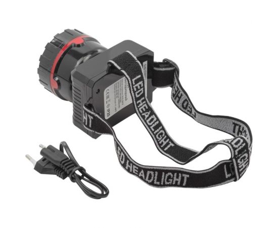 Светодиодный налобный аккумуляторный фонарь Forcekraft (12500К, 4В, 500мА, зарядка-12ч, рабочее время-7ч) fk-cam2042 54719 – изображение 2