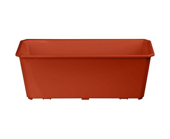 Балконный ящик Idiland Basil 40 см, терракотовый 221600632/01 – изображение 2