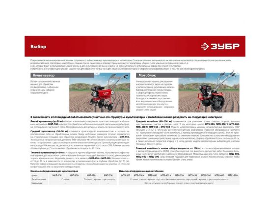 Бензиновый мотоблок с ВОМ ЗУБР 270 см3 МТШ-600 – изображение 25