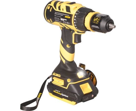 Аккумуляторный шуруповерт Hanskonner HCD1865C – изображение 3